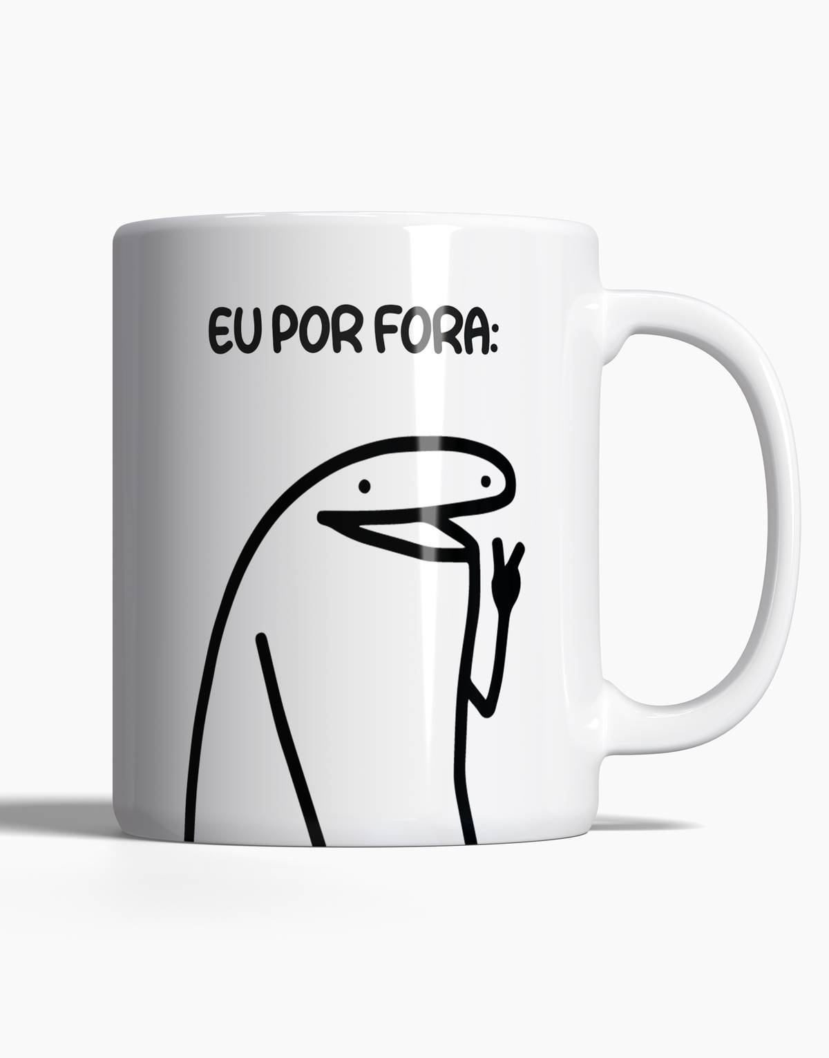 Caneca Eu por Fora, Eu por Dentro - 123 Canecas Caneca Personalizada 1 