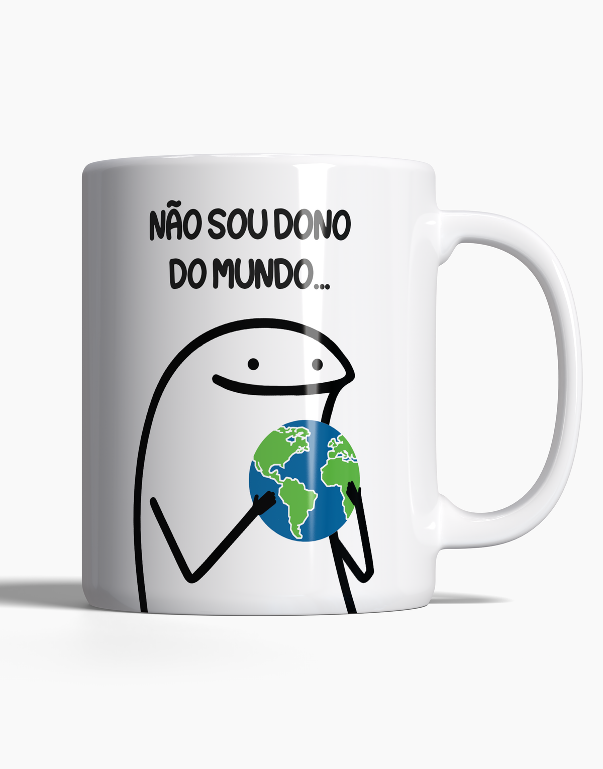 Caneca Não Sou Dono do Mundo - 123 Canecas Caneca Personalizada 1 