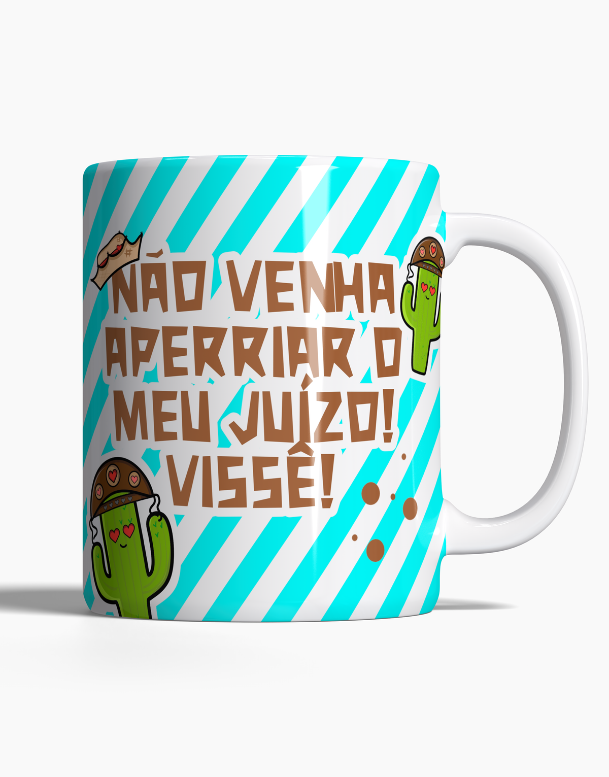 Caneca Não Venha Aperriar - 123 Canecas Caneca Personalizada 1 