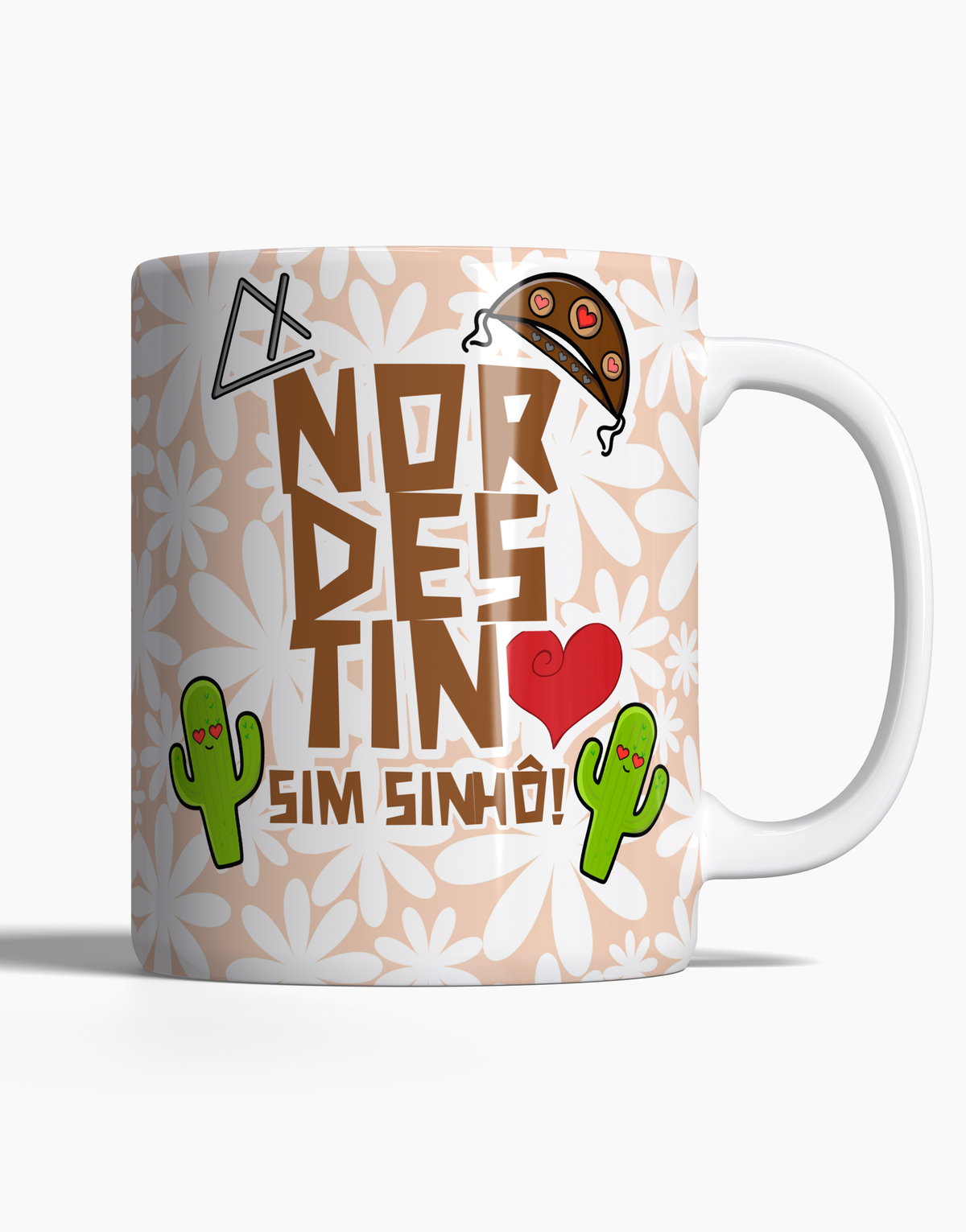Caneca Nordestino Sim Sinhô - 123 Canecas Caneca Personalizada 1 