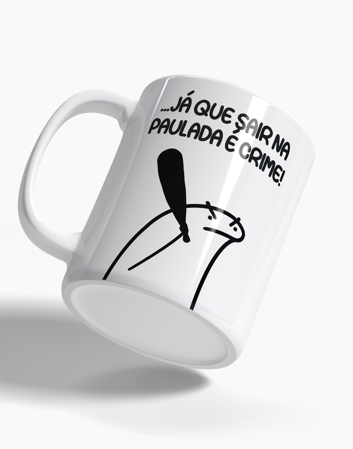 Caneca Tentando Viver em Paz - 123 Canecas Caneca Personalizada 2 