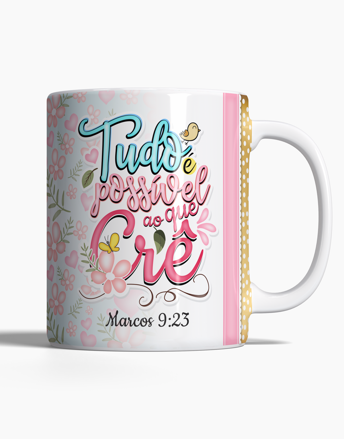 Caneca Tudo é Possível - 123 Canecas Caneca Personalizada 1 