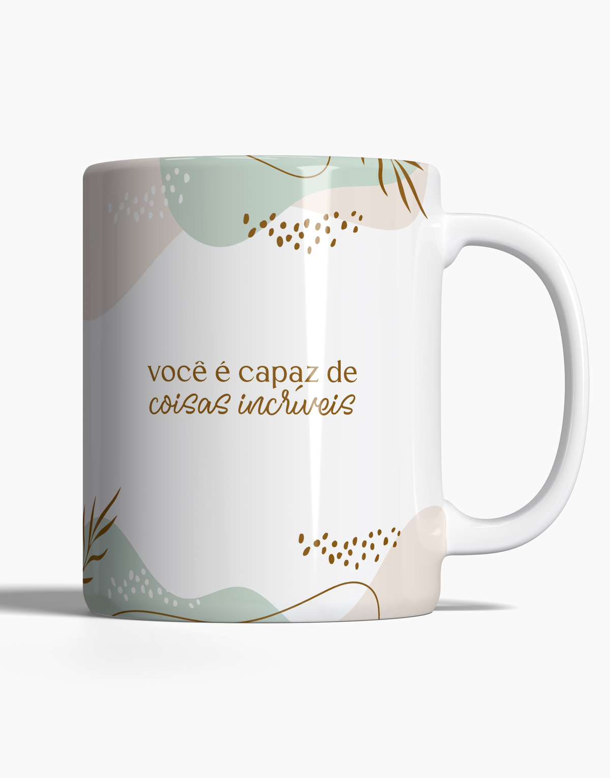 Caneca Você é Capaz de Coisas Incríveis - 123 Canecas Caneca Personalizada 1 